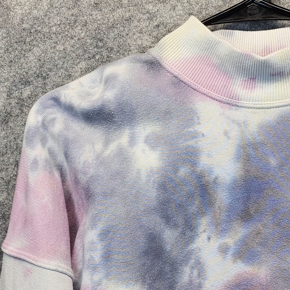 Spiritual Gangster Tie-Dye Cowl Neck Sweater - Pastel Hues - Picture 3 of 11